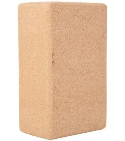 Hugger Mugger Cork Yoga Block 3.5 Inch