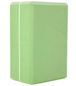 Hugger Mugger 4" Foam Yoga Block -Hot Sale Everyday Yoga Store 1739964547107 green 3a