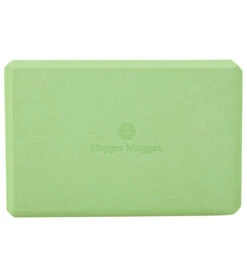 Hugger Mugger 4" Foam Yoga Block -Hot Sale Everyday Yoga Store 1739964547107 green 4a