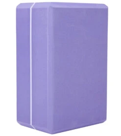Hugger Mugger 4" Foam Yoga Block -Hot Sale Everyday Yoga Store 1739964678179 purple 3a