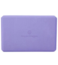 Hugger Mugger 4" Foam Yoga Block Purple -Hot Sale Everyday Yoga Store 1739964678179 purple 4a 1