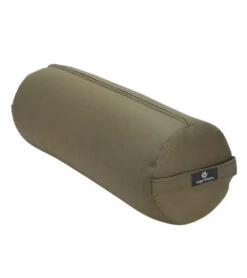 Hugger Mugger Round Solid Yoga Bolster Olive