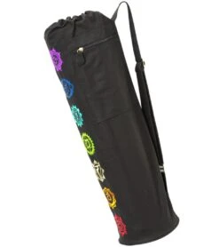 Gaiam Chakra Embroidered Yoga Mat Bag