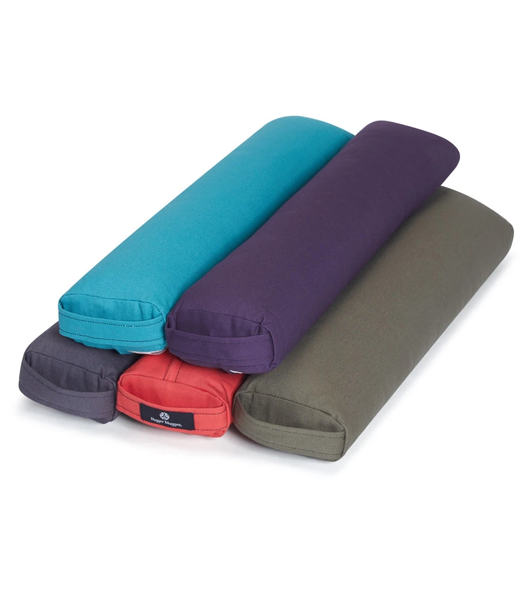 Hugger Mugger Pranayama Solid Yoga Bolster Willow 3 Hugger Mugger Pranayama Solid Yoga Bolster Willow - Image 3