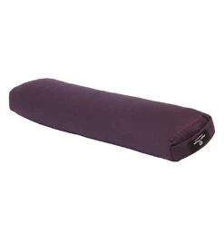 Hugger Mugger Pranayama Solid Yoga Bolster Plum