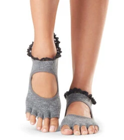 Toesox Bella Half-Toe Yoga Grip Socks Melody