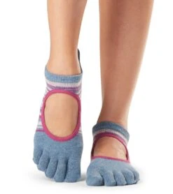 Toesox Bellarina Full-Toe Yoga Grip Socks Gypsy