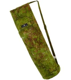 Hugger Mugger Batik Yoga Mat Bag Green -Hot Sale Everyday Yoga Store 1740043092003 green
