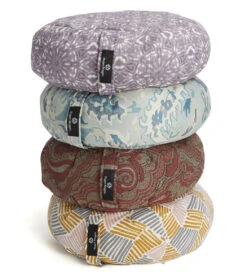 Hugger Mugger Zafu Printed Yoga Meditation Cushion Harvest Flower -Hot Sale Everyday Yoga Store 1740046958627 harvestflower