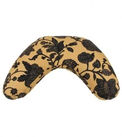 Hugger Mugger V-Shape Cushion Print Carmel Lotus