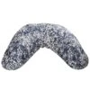 Hugger Mugger V-Shape Cushion Print Midnight Flurry