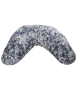 Hugger Mugger V-Shape Cushion Print Midnight Flurry