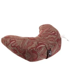 Hugger Mugger V-Shape Cushion Print Vintage Currant