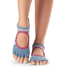 Toesox Bellarina Half-Toe Yoga Grip Socks Gypsy