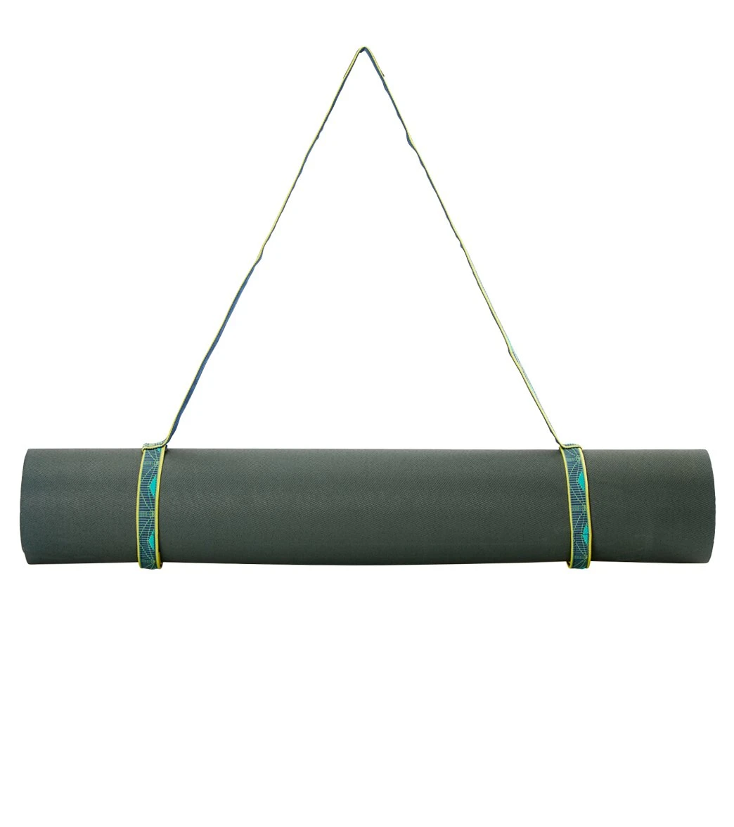 Hugger Mugger Simple Yoga Mat Sling Modern Teal 4 Hugger Mugger Simple Yoga Mat Sling Modern Teal - Image 4