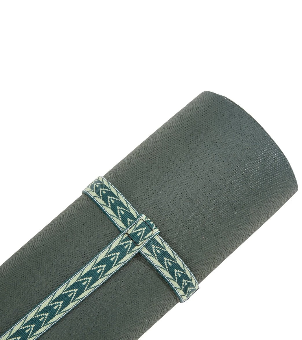 Hugger Mugger Simple Yoga Mat Sling Green 2 Hugger Mugger Simple Yoga Mat Sling Green - Image 2