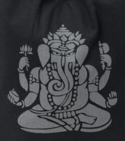 Yak & Yeti Ganesh Tote -Hot Sale Everyday Yoga Store 1740067307555 black 4a