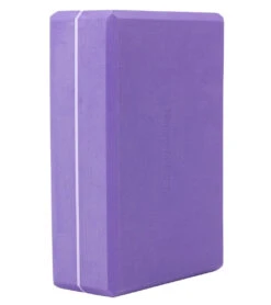 Hugger Mugger 3" Foam Yoga Block -Hot Sale Everyday Yoga Store 1740069896227 purple 3a