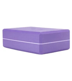 Hugger Mugger 3" Foam Yoga Block Purple -Hot Sale Everyday Yoga Store 1740069896227 purple 4a 1