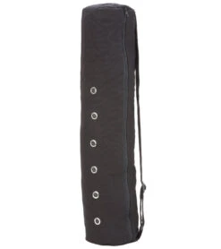 Everyday Yoga Cotton Mat Bag With Inner Pockets Black -Hot Sale Everyday Yoga Store 1740083036195 black