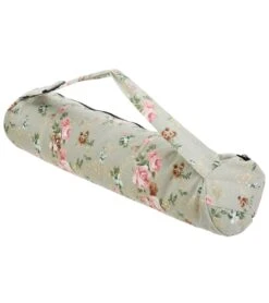 Everyday Yoga Cotton Mat Bag With Inner Pockets -Hot Sale Everyday Yoga Store 1740083265571 greenfloral 2a 1