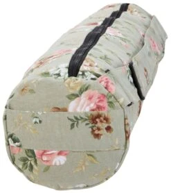 Everyday Yoga Cotton Mat Bag With Inner Pockets Green Floral -Hot Sale Everyday Yoga Store 1740083265571 greenfloral 4a
