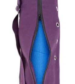 Everyday Yoga Cotton Mat Bag With Inner Pockets -Hot Sale Everyday Yoga Store 1740083560483 plum 6a 1
