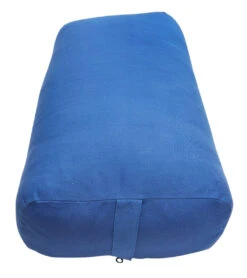 Everyday Yoga High Impact Cotton Rectangular Yoga Bolster Lapis -Hot Sale Everyday Yoga Store 1740101910563 lapis 4a