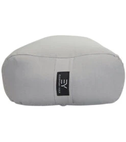 Everyday Yoga High Impact Cotton Rectangular Yoga Bolster Slate -Hot Sale Everyday Yoga Store 1740102271011 slate 4a