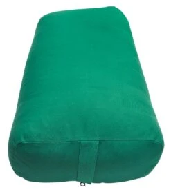 Everyday Yoga High Impact Cotton Rectangular Yoga Bolster Kale -Hot Sale Everyday Yoga Store 1740102533155 kale 4a