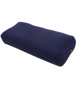 Everyday Yoga High Impact Cotton Rectangular Yoga Bolster True Navy