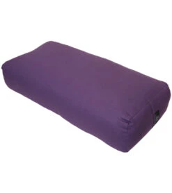 Everyday Yoga High Impact Cotton Rectangular Yoga Bolster Plum