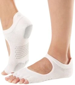 Toesox Prima Bellarina Half-Toe Grip Socks -Hot Sale Everyday Yoga Store 1740106530851 sweetpea