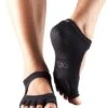 Toesox Plie Yoga & Dance Pad Black