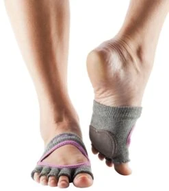 Toesox Releve Half-Toe Yoga Grip Socks -Hot Sale Everyday Yoga Store 1740132581411 fishnetstorm