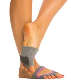 Toesox Releve Half-Toe Yoga Grip Socks -Hot Sale Everyday Yoga Store 1740132581411 fishnetstorm 2a