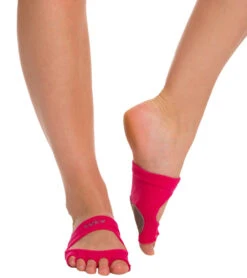Toesox Releve Half-Toe Yoga Grip Socks -Hot Sale Everyday Yoga Store 1740133105699 fuchsia 1a