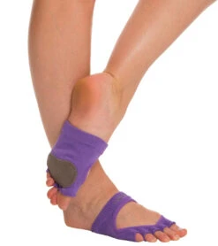 Toesox Releve Half-Toe Yoga Grip Socks -Hot Sale Everyday Yoga Store 1740134088739 lightpurple 2a