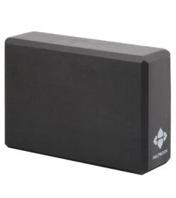 Halfmoon 3" Foam Yoga Block Charcoal