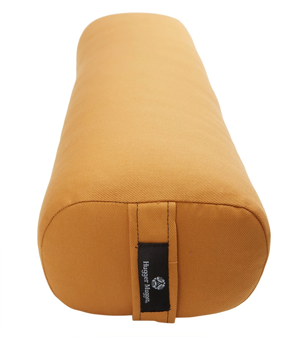Hugger Mugger Junior Solid Yoga Bolster Honey 1 Hugger Mugger Junior Solid Yoga Bolster Honey