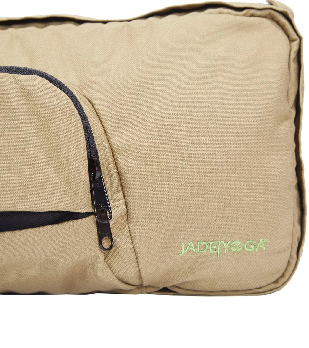 Jade Yoga Khaya Yoga Mat Bag Khaki 2 Jade Yoga Khaya Yoga Mat Bag Khaki - Image 2