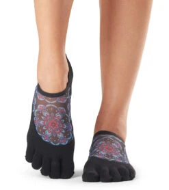 Toesox Luna Full-Toe Yoga Grip Socks Karma