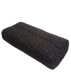 Everyday Yoga High Impact Stardust Cotton Rectangular Yoga Bolster -Hot Sale Everyday Yoga Store 1740398919715 blackstardust 3a