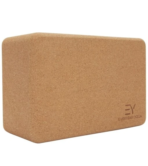 Everyday Yoga Cork Yoga Block 4 Inch -Hot Sale Everyday Yoga Store 1740434276387 natural 1a