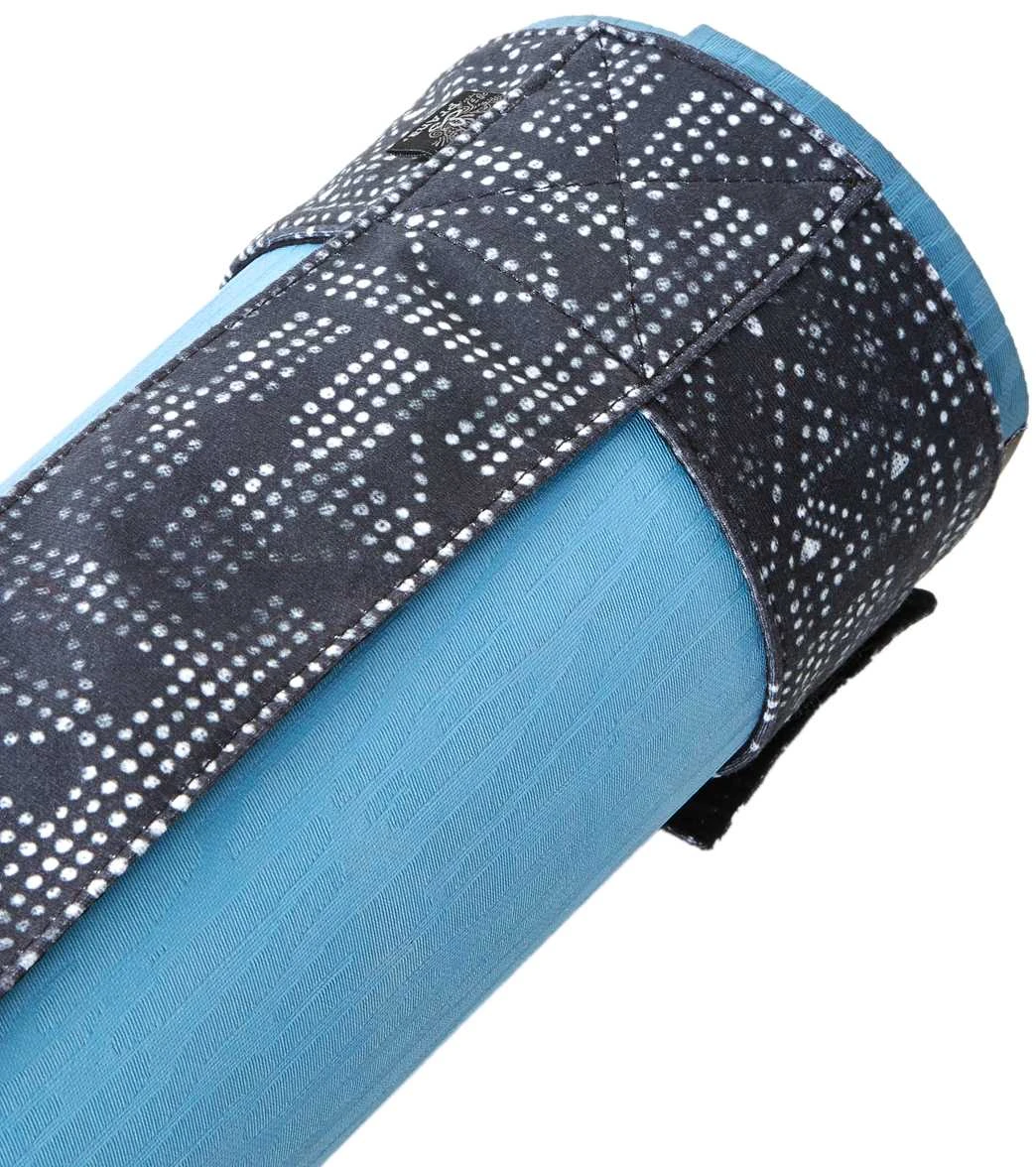 PrAna Tote Yoga Mat Holder Black Mosaic 2 PrAna Tote Yoga Mat Holder Black Mosaic - Image 2
