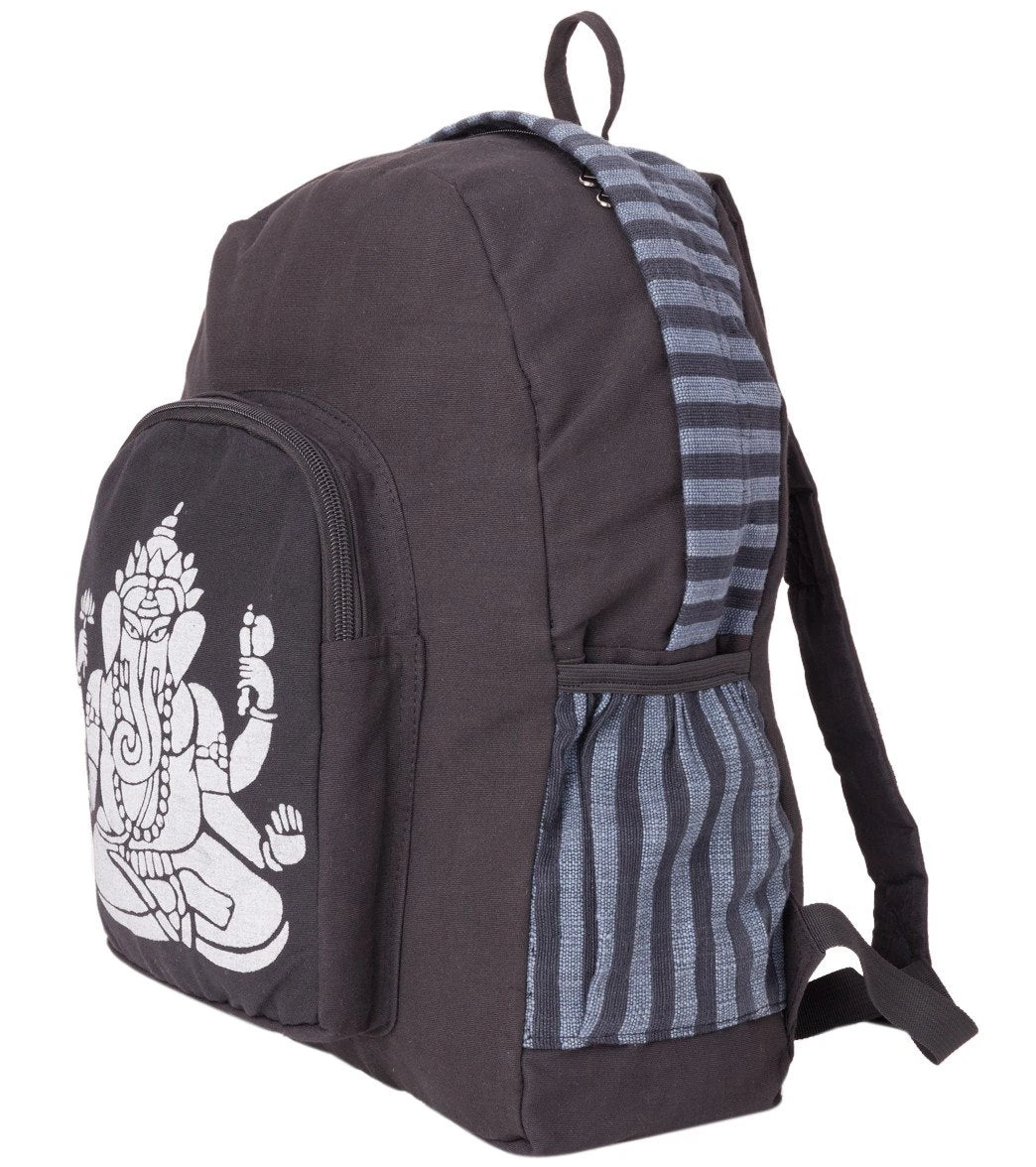 Yak & Yeti Ganesh Backpack Black 1 Yak & Yeti Ganesh Backpack Black