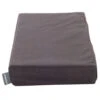 Halfmoon Chip Foam Yoga Block With Cover Charcoal