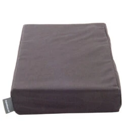 Halfmoon Chip Foam Yoga Block With Cover Charcoal