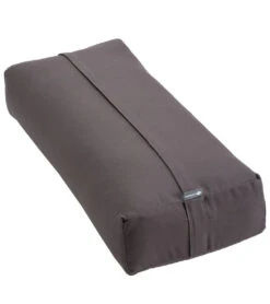 Halfmoon Rectangular Yoga Bolster Charcoal