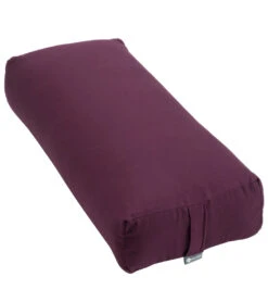 Halfmoon Rectangular Yoga Bolster -Hot Sale Everyday Yoga Store 1741471580195 aubergine 1a